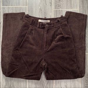 SOLD ❌ Vintage deadstock 90s brown cords